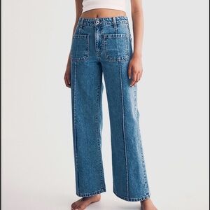 Cotton On Blue Flare & Wide Leg Jeans